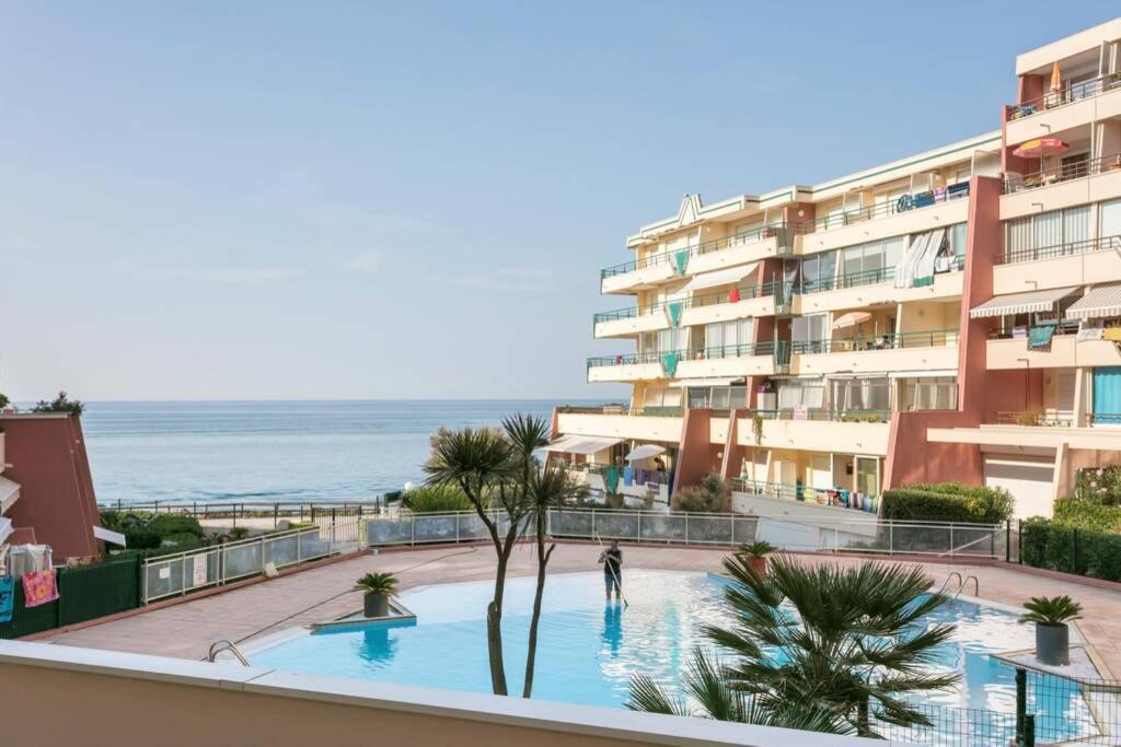 T3 climatisé avec piscine et vue sur mer Sète Exterior foto